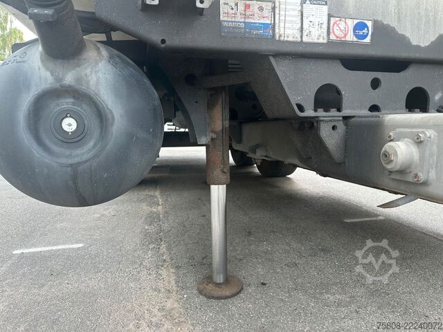 Reefer trailer  Kerscher Kühl Carrier 850 Durchlade Hydraulisch