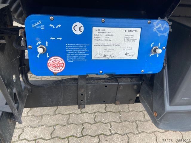 Box truck MERCEDES-BENZ Atego 1224 Koffer 8.74 m