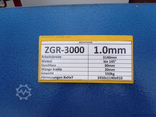 Folding machine PROD-MASZ ZGR3000/1,0