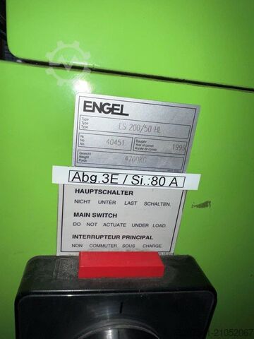 Spritzgießmaschine ENGEL ES 200/50 HL
