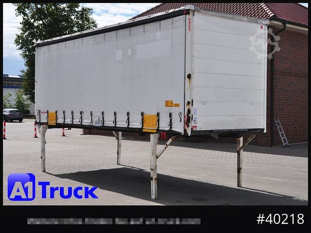 Wechselbrücke mit Pritsche & Plane WECON WPR 745, verzinkt, 2520  innen, Code XL