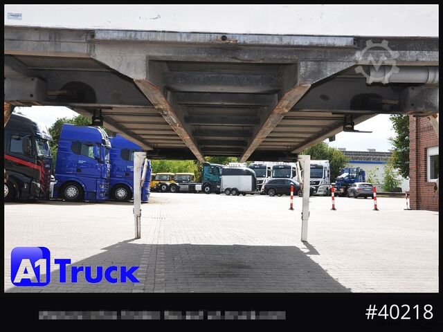 Wechselbrücke mit Pritsche & Plane WECON WPR 745, verzinkt, 2520  innen, Code XL