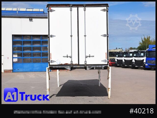 Swap body with flatbed & tarp WECON WPR 745, verzinkt, 2520  innen, Code XL