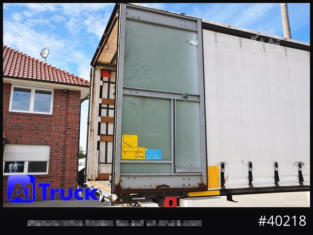 Wechselbrücke mit Pritsche & Plane WECON WPR 745, verzinkt, 2520  innen, Code XL