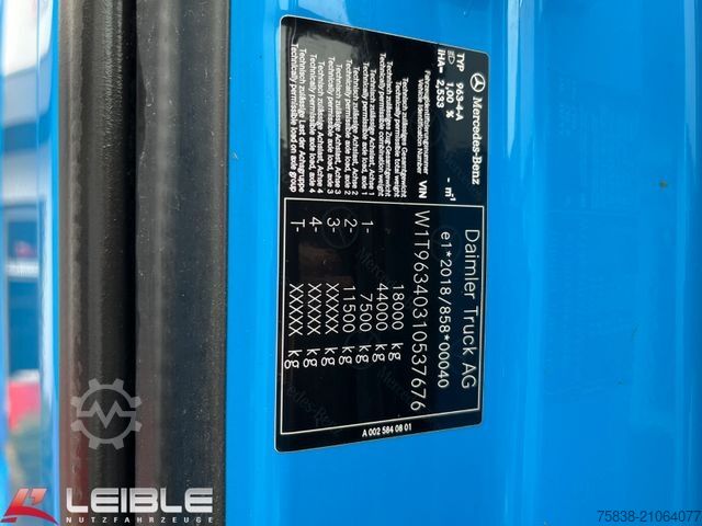 Standard SZM MERCEDES-BENZ Actros 1851*Giga Space*Vollluft*2xDieseltank*Alu