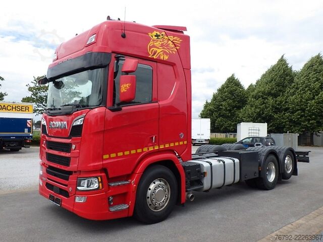 LKW-Fahrgestell SCANIA R 580 B6x2*4NB Fahrgestell/R-Fhs./Ret./Lenkachse