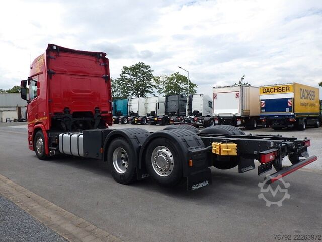 Wechselfahrgestell LKW SCANIA R 580 B6x2*4NB Fahrgestell/R-Fhs./Ret./Lenkachse