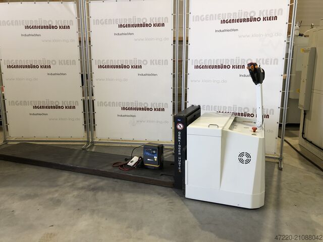 Niederhubwagen Genkinger Hubtex EGU 60 so 6000 kg Tragkraft