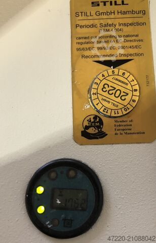 Niederhubwagen Genkinger Hubtex EGU 60 so 6000 kg Tragkraft