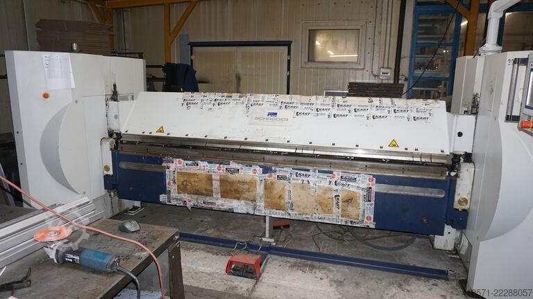 Sheet metal former Schröder MAK 3 3000x4,0