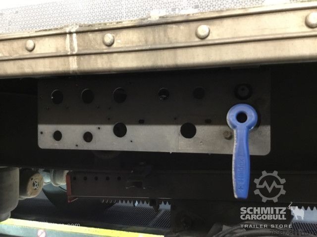 Box semitrailer Fruehauf Trockenfrachtkoffer Standard Ladebordwand