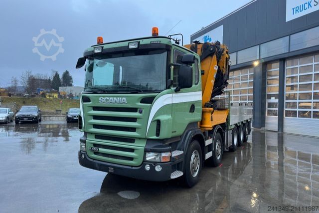 Autokran SCANIA R480 10x4 Effer 1355 8+6