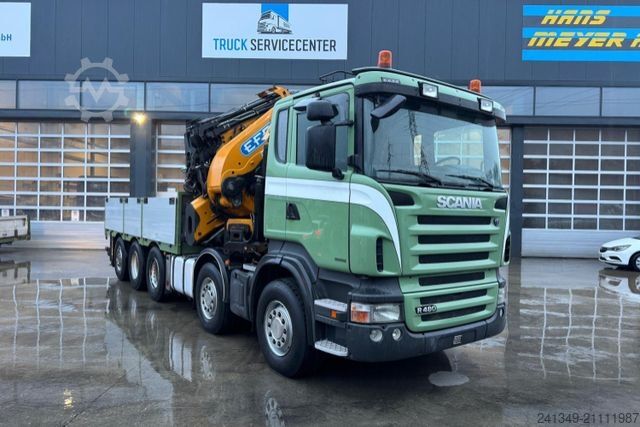 Autokran SCANIA R480 10x4 Effer 1355 8+6