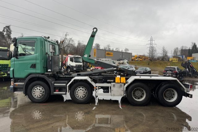 Abrollkipper SCANIA G440 8x4 Hiab 26T