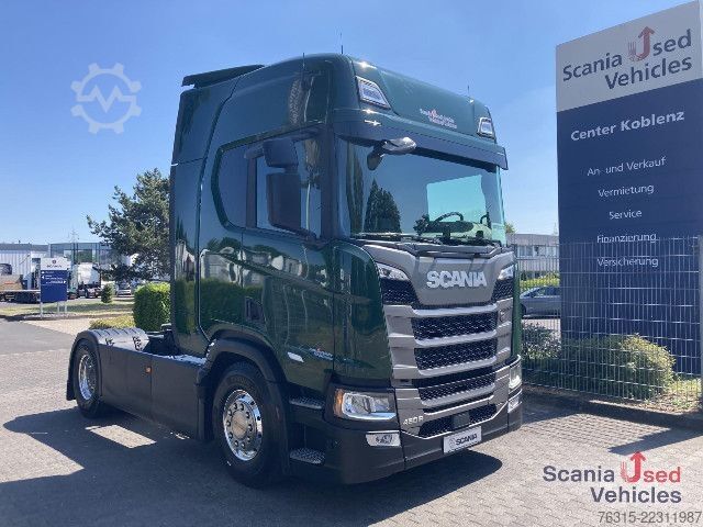 Standard tractor unit Scania R 460 - HIGHLINE - ALCOA - LEATHER - PTO