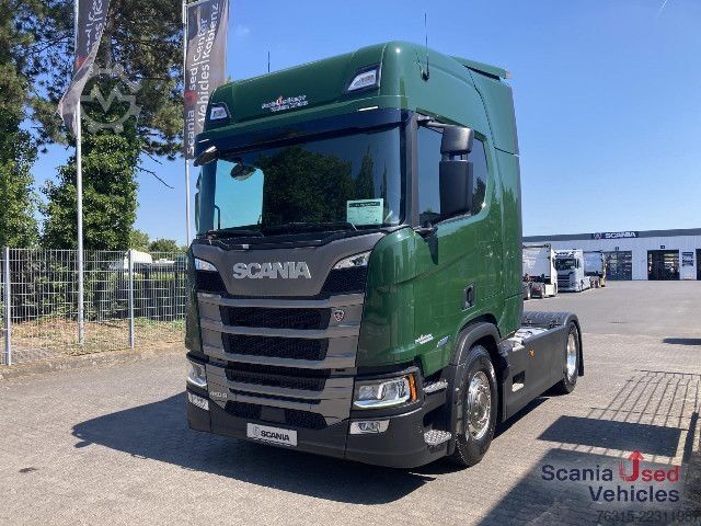 Standard tractor unit Scania R 460 - HIGHLINE - ALCOA - LEATHER - PTO