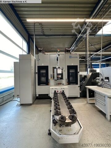 CNC Lathe SCHUSTER VD20 - Twin