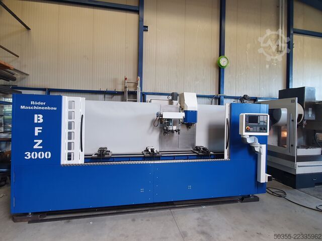 Drilling and milling center for long parts RÖDER BFZ 3000