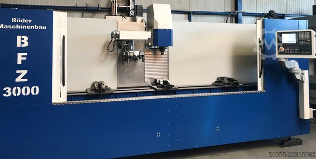 Drilling and milling center for long parts RÖDER BFZ 3000