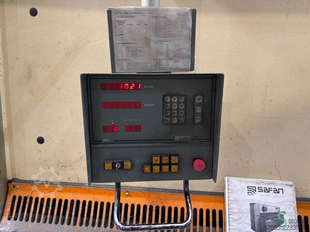 Sheet shears  Safan HVR 430-6 1997 Safan HVR 430-6