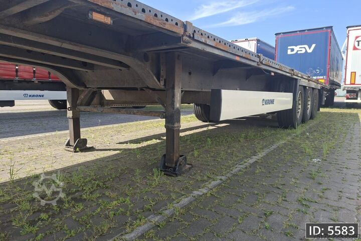 Platform trailer Krone SD / Disk brakes