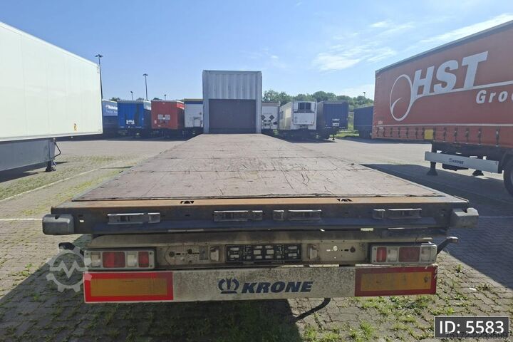 Platform trailer Krone SD / Disk brakes