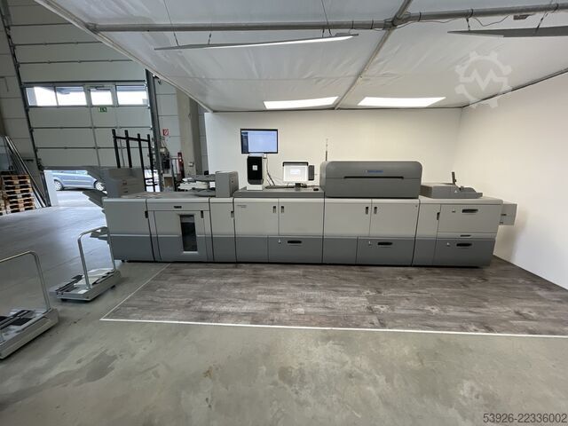 Digital print machine Ricoh Pro C9210 incl. Fiery, Bookletfinisher, Paperdeck, Stacker