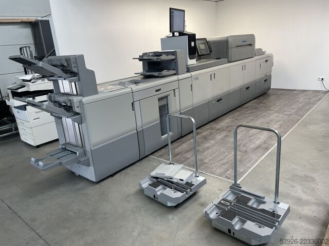 Digital print machine Ricoh Pro C9210 incl. Fiery, Bookletfinisher, Paperdeck, Stacker