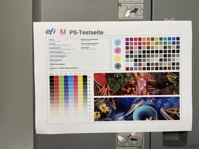 Digital print machine Ricoh Pro C9210 incl. Fiery, Bookletfinisher, Paperdeck, Stacker