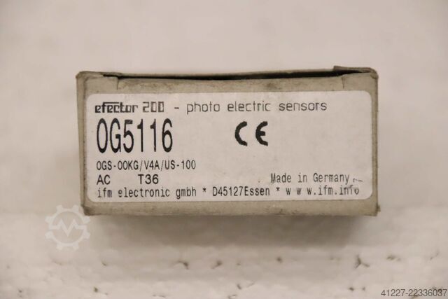Einweglichtschranke Sender ifm OG5116