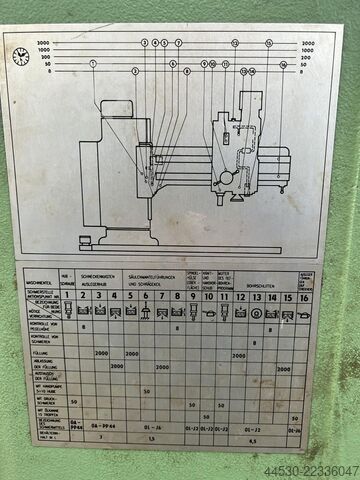 Radial drilling machine MAS KOVOSVIT VO 50