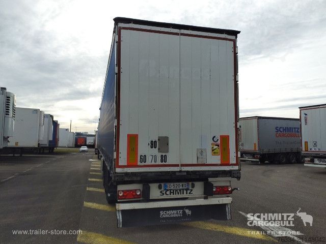 Open semitrailer with tarp Schmitz Cargobull Semitrailer Curtainsider Standard