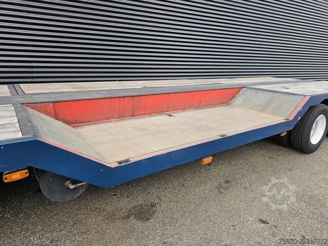 Low loader Draco SEMI TRAILER / EXTENDABLE / 2 X STEERING AXLE