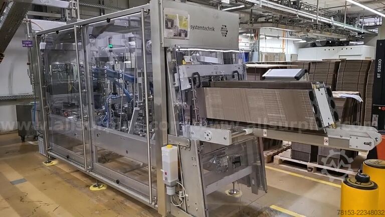 Sema Systemtechnik 1200s Carton erector Sema Systemtechnik 1200s-FTS TPW