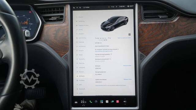 Passenger transportation TESLA MODEL S 100D