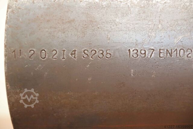 Pipe bend 90° 2 pieces unbekannt S235 Ø 139,7 mm