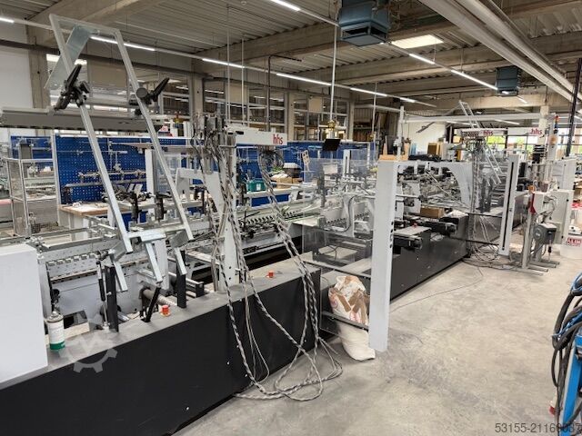 Faltschachtelklebemaschine Heidelberg Diana Smart 115