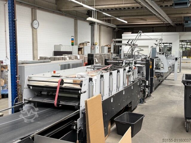 Faltschachtelklebemaschine Heidelberg Diana Smart 115