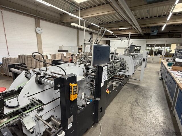 Faltschachtelklebemaschine Heidelberg Diana Smart 115