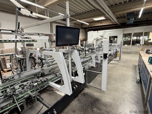 Faltschachtelklebemaschine Heidelberg Diana Smart 115