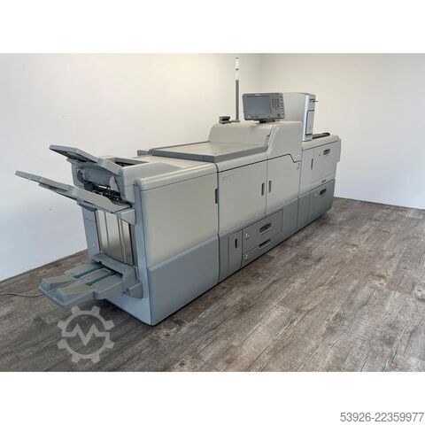 Digital print machine Ricoh Pro C7100X incl. Booklet Finisher, Paperdeck