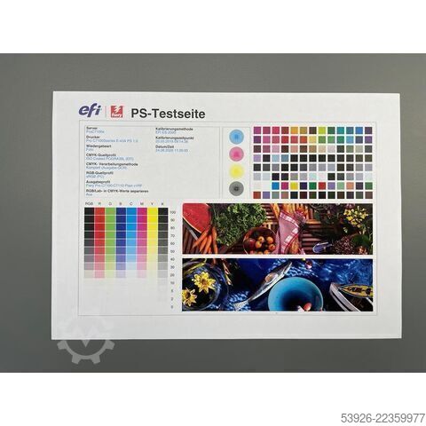 Digital print machine Ricoh Pro C7100X incl. Booklet Finisher, Paperdeck