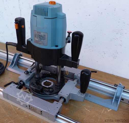 Stair stringer milling machine stair milling machine SCHEER m Lieferung n D und in EU TW 4-2 mit Oberfräse HM 18 TOP ZUSTAND