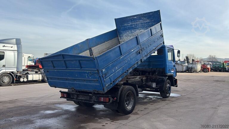 3-Seiten-Kipper MAN 17.232 (6 CYLINDER / MANUAL PUMP / PÖMPE MANUELLE)