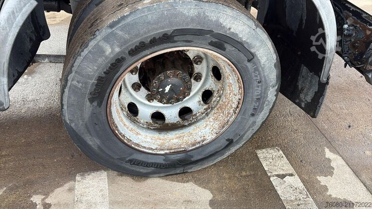 3-Seiten-Kipper MAN 17.232 (6 CYLINDER / MANUAL PUMP / PÖMPE MANUELLE)