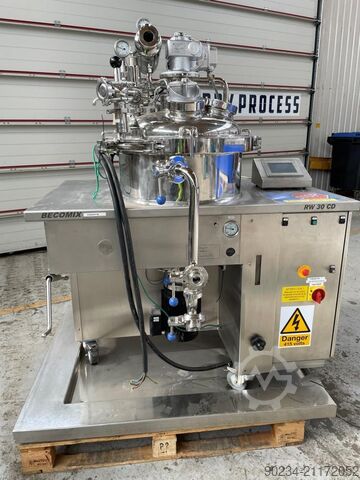 25-Liter Becomix Modell RW30CD Edelstahl-Prozessbehälter BECOMIX RW30CD