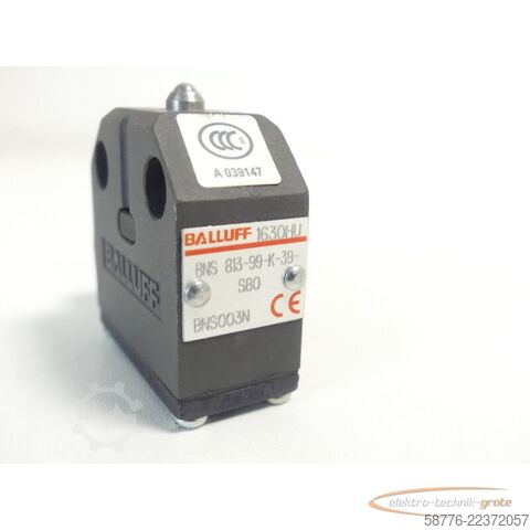 Komponente Balluff BNS 813-99-K-39-S80 Einzelpositionsschalter BNS003N 1630HU