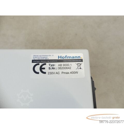 Komponente Hofmann AB 9000.1 Auswuchtsystem SN: V AC -unegbraucht-