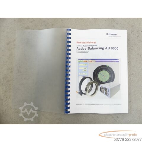 Komponente Hofmann AB 9000.1 Auswuchtsystem SN: V AC -unegbraucht-