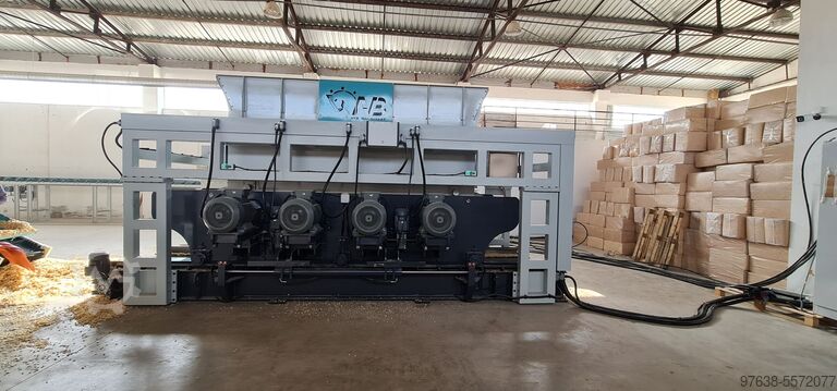 WOOD SHAVING MACHINE AVB Machinery LLC AVB-HELIX100ST4